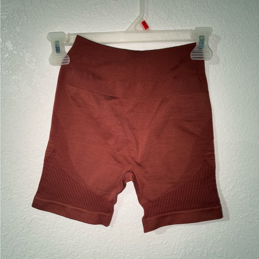 Alphalete Women's Athletic Shorts - Brown